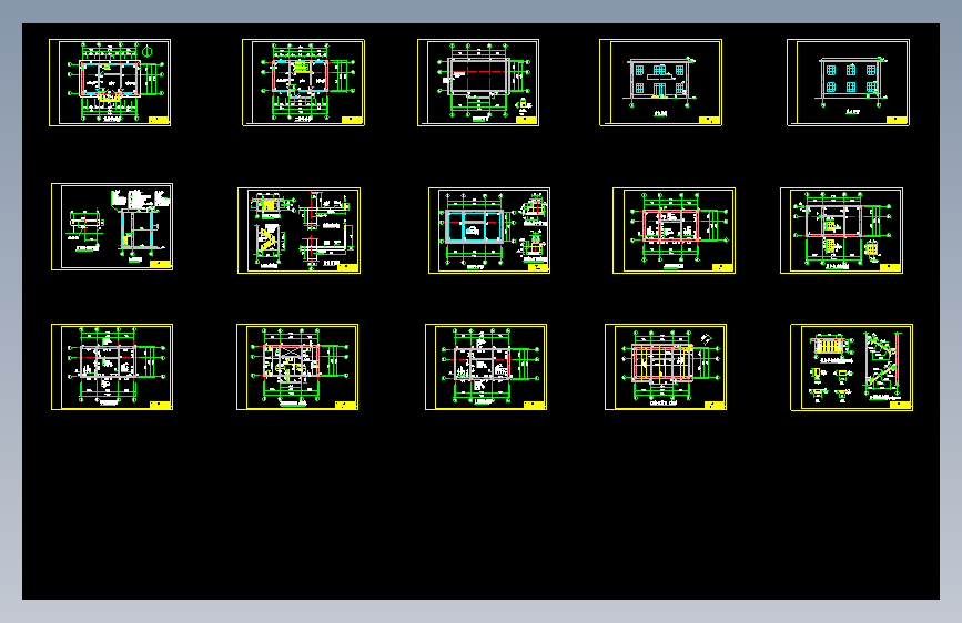 2020学院培训楼图纸