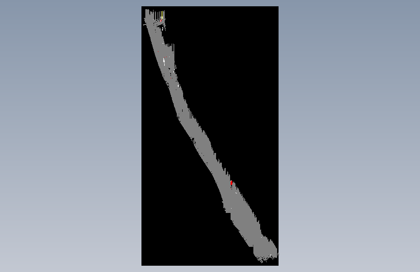 羌溪路羌溪河电力改造平面图