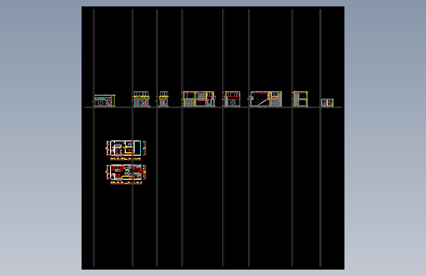 人民产业视力养护中心 科华店立面施工图 20250425