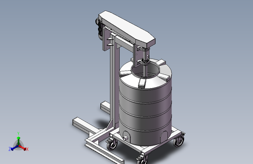 树脂搅拌机设计模型1