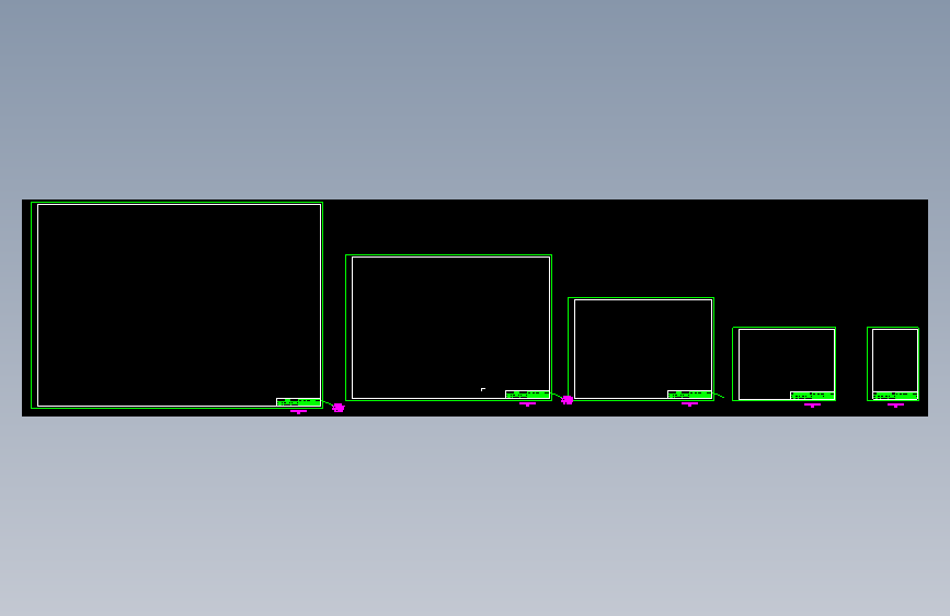 图纸及标题栏模板-流程图、硬件接线图等适用 - 副本