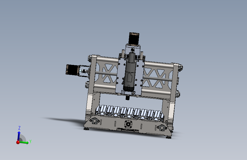 小型精密加工中心装配体111