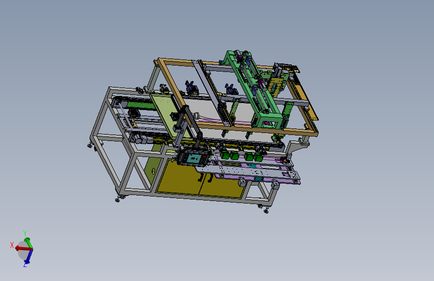 大型产品三轴点胶机