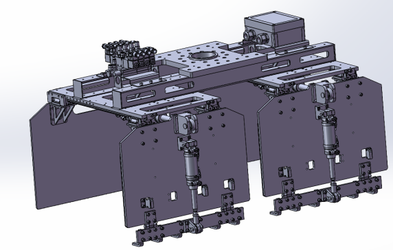 机器人用码垛夹具双工位