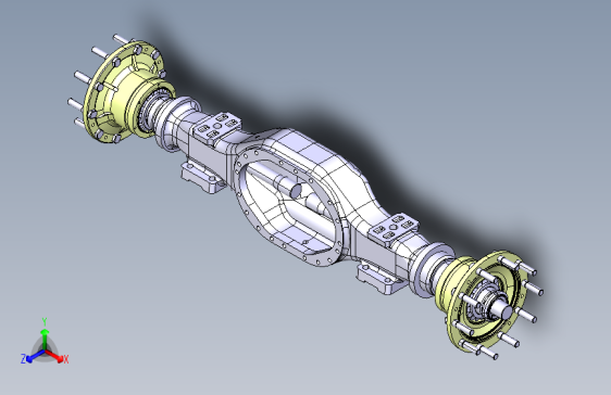 货车减速驱动桥
