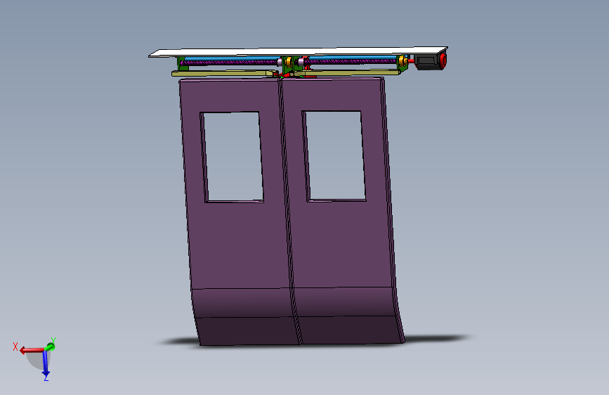 铁路客车塞拉门