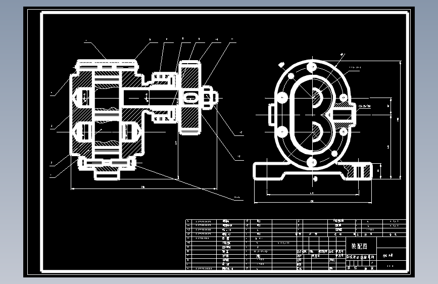 CB-B齿轮油泵（总高190）