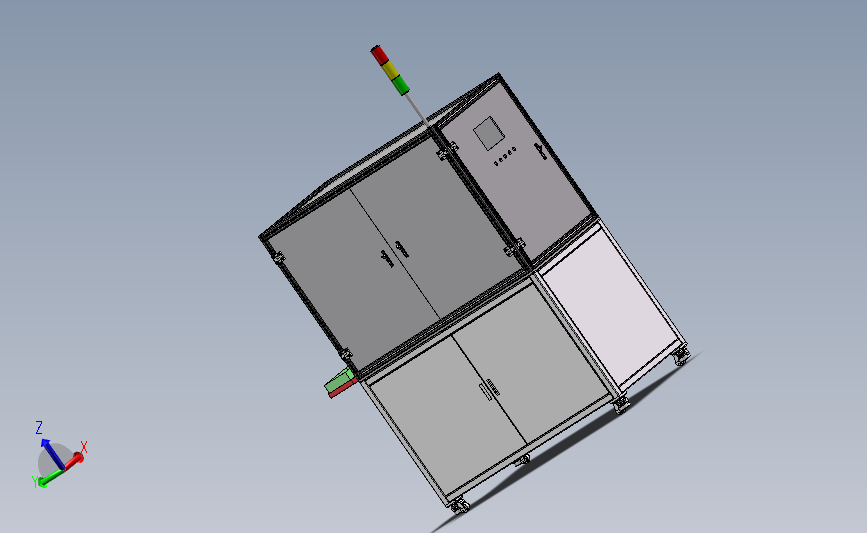 电容剪脚折弯成型机（sw18可编辑+工程图+bom）