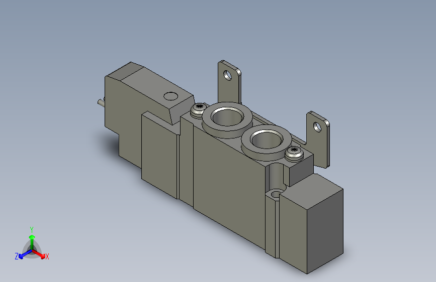 SY5120-5LZD-01-F2-电磁阀-带侧面式托架-SMC