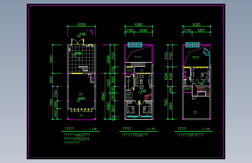 一百来平米的骑楼设计