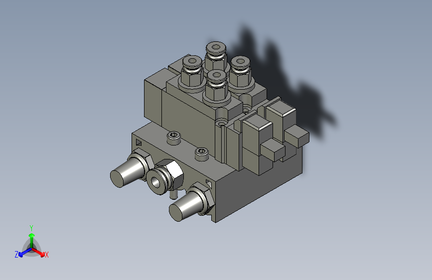 3-30-4位电磁阀装配