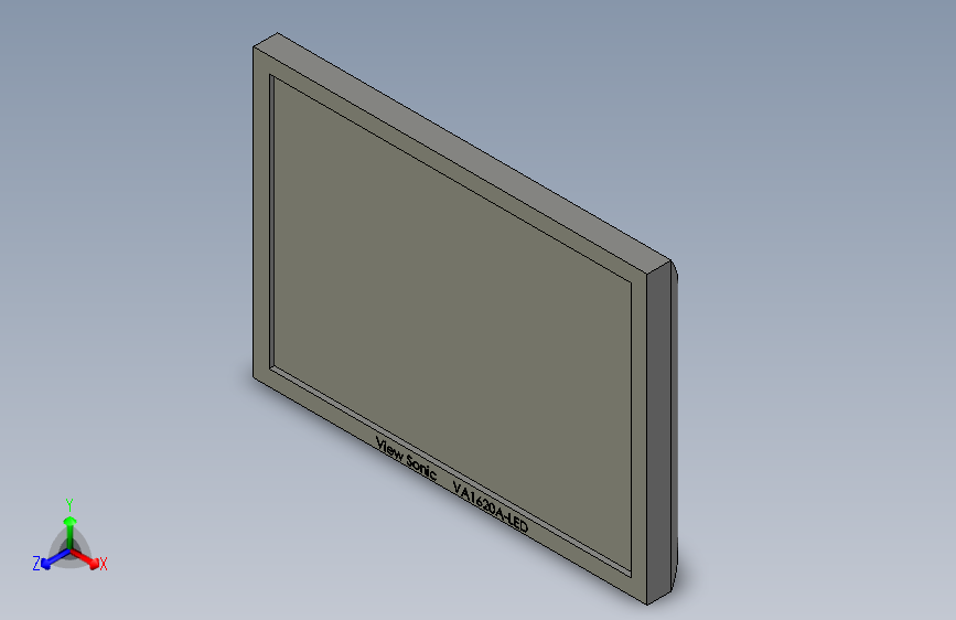 ViewSonic型号VA1620A-LED