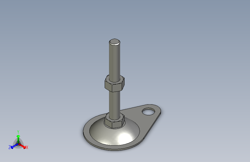 WAN16-D100-M12-L100不锈钢脚杯