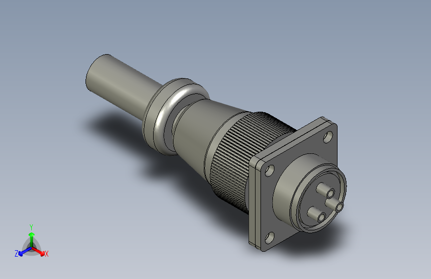 WS20J3QZ3针公母头一套额定电流25A