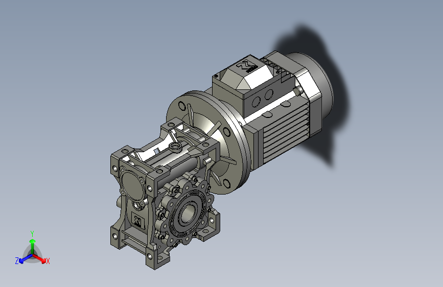 XMRV040-090型蜗轮蜗杆减速机XMRV07530FA190B5B3YS-11-4P