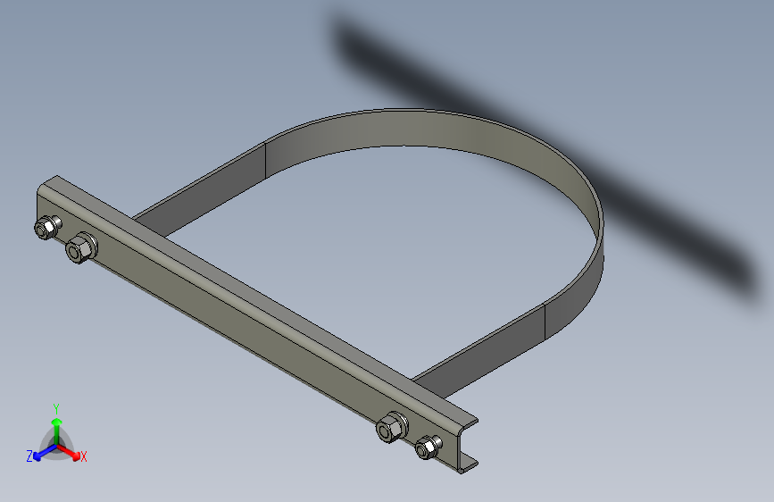 XTD01控制箱抱箍装配