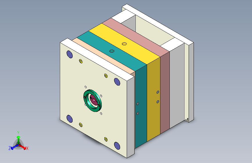 纯净水瓶盖注塑模具设计