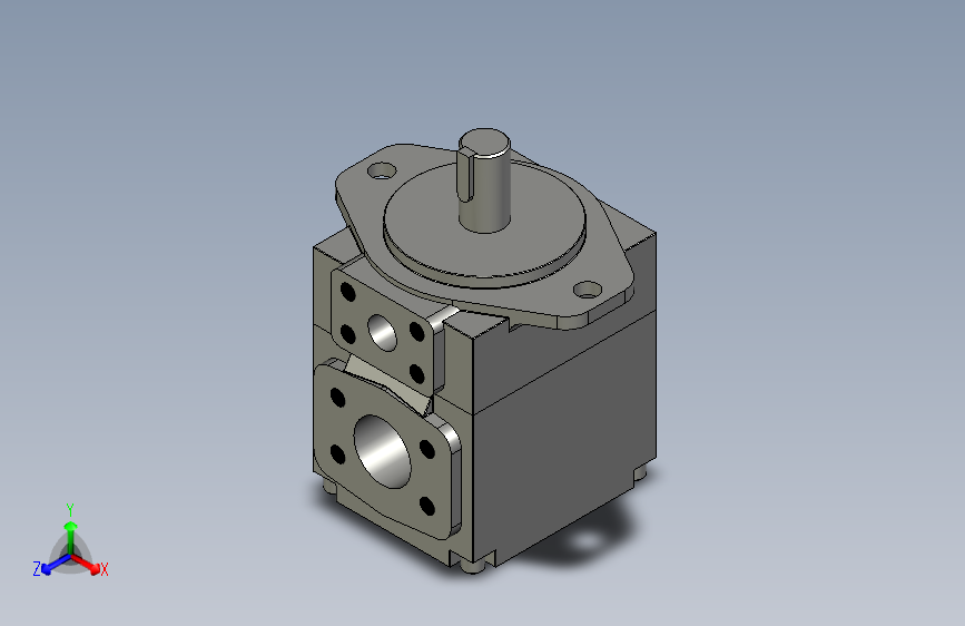 YB-E叶片泵-30V单泵YB-E125LAA