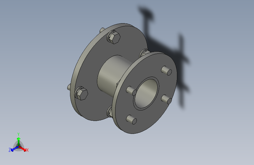 HDLP-01-01-001SA47法兰-加长型含螺栓