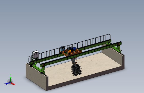轮盘式翻抛机 1529712