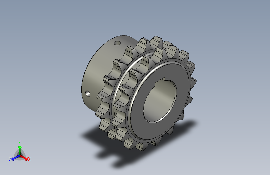 ZDSB-04-09主动链轮12A-2-17Z