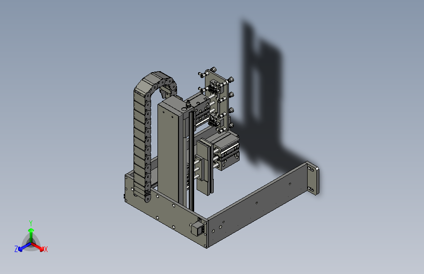 001-下料机构桥架-dtk