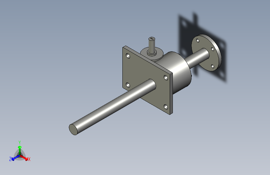 25T正方向300行程-丝杆升降机