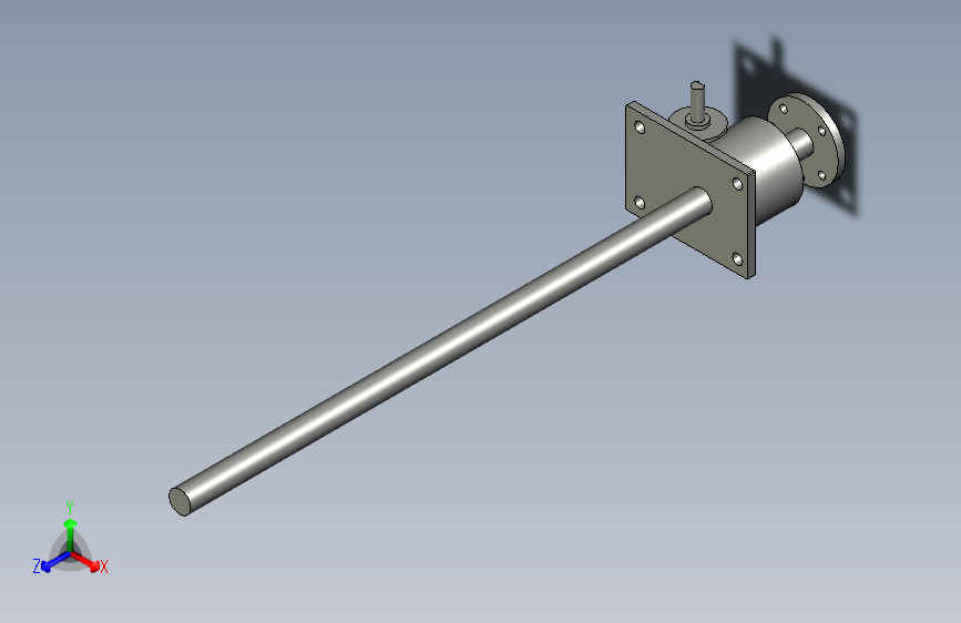 25T正方向600-丝杆升降机-涂油