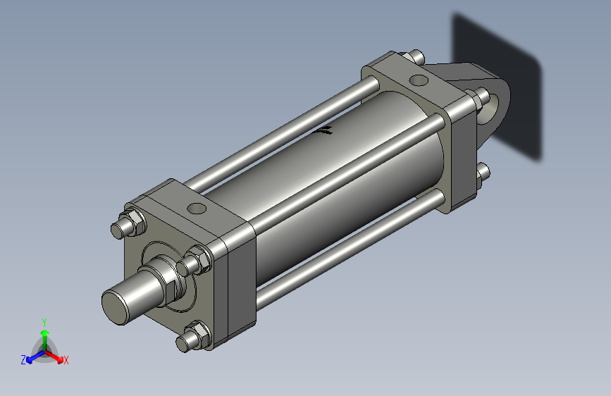 HOB-CA单耳环型中高压油缸HOB-100200-CA