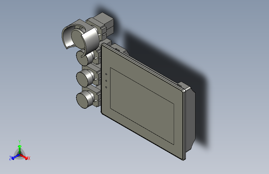 M077-外挂式-人机箱