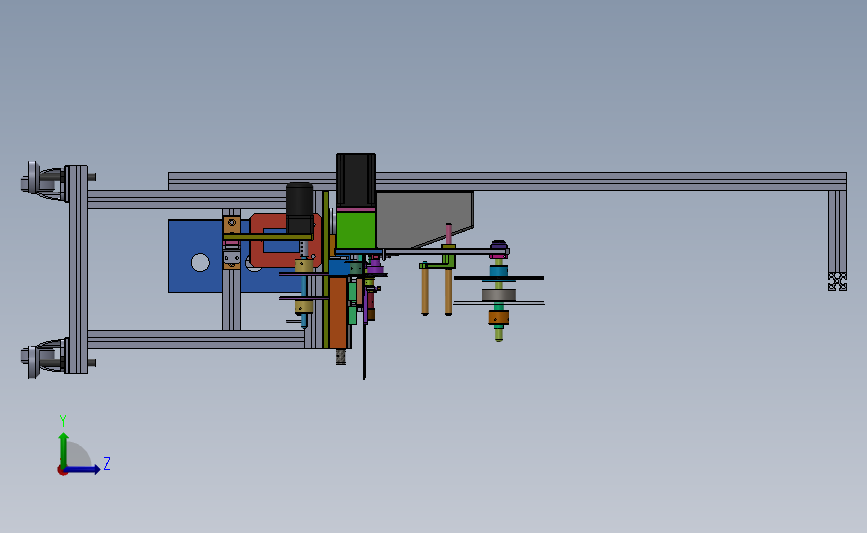 通用包裝機_SOLIDWORKS 2011_模型图纸下载 – 懒石网