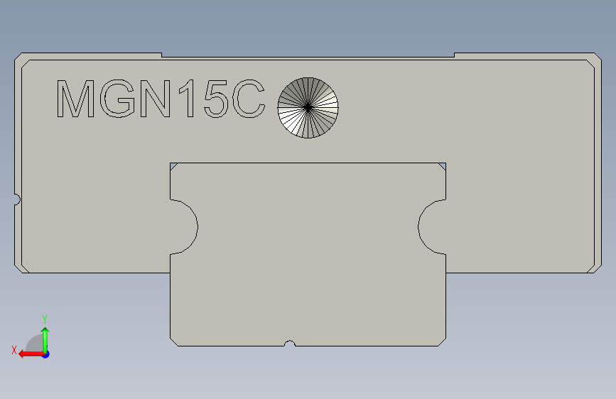 MGN15C2R185(E15) 背面视图