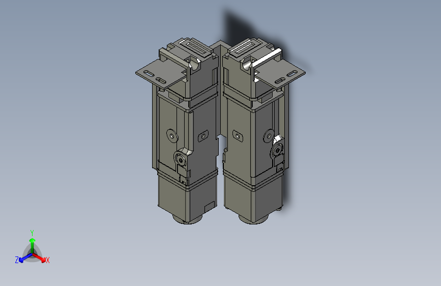 安全锁机构装配体B