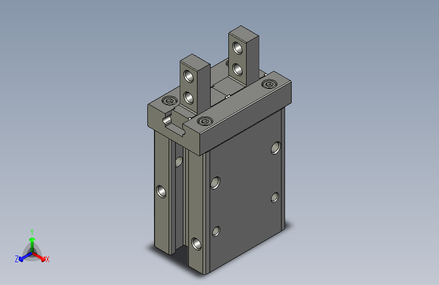 凹凸板夹爪气缸DHPC-10-A-SFESTO-X1