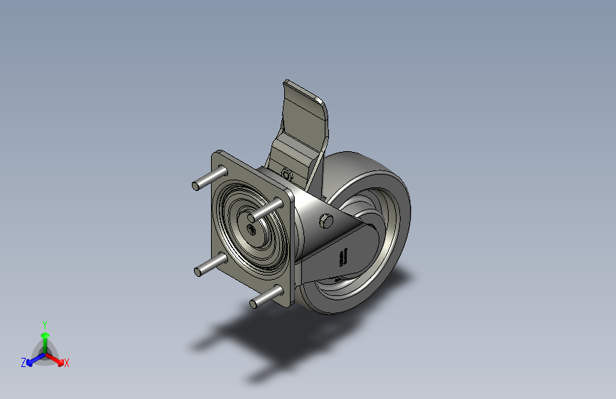 比克利脚轮LK-SP0160K-FI