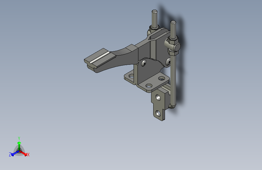 垂直拉紧系列门闩式快速夹钳QC-40334