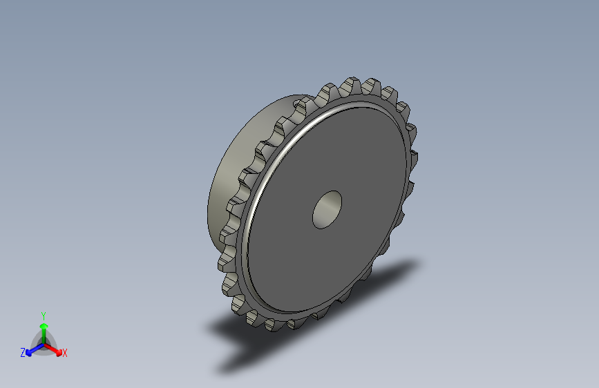 单排链轮04C-23325
