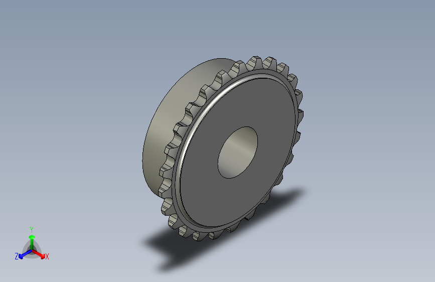 单排链轮04C-25325