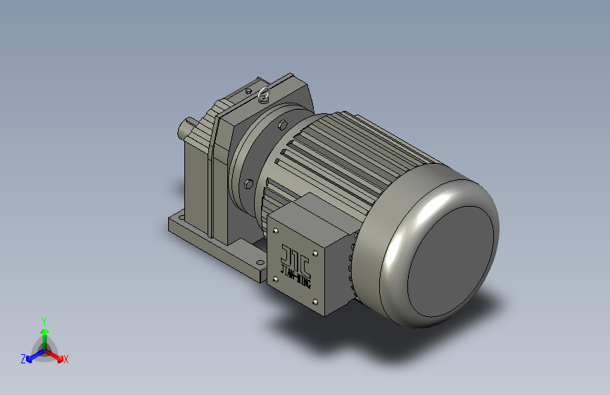 钢板自动裁切折弯成型设备设计-JMRX57-107斜齿轮减速机JMRX107-D225S