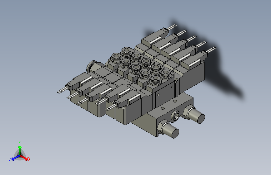 机器人模组电磁阀组