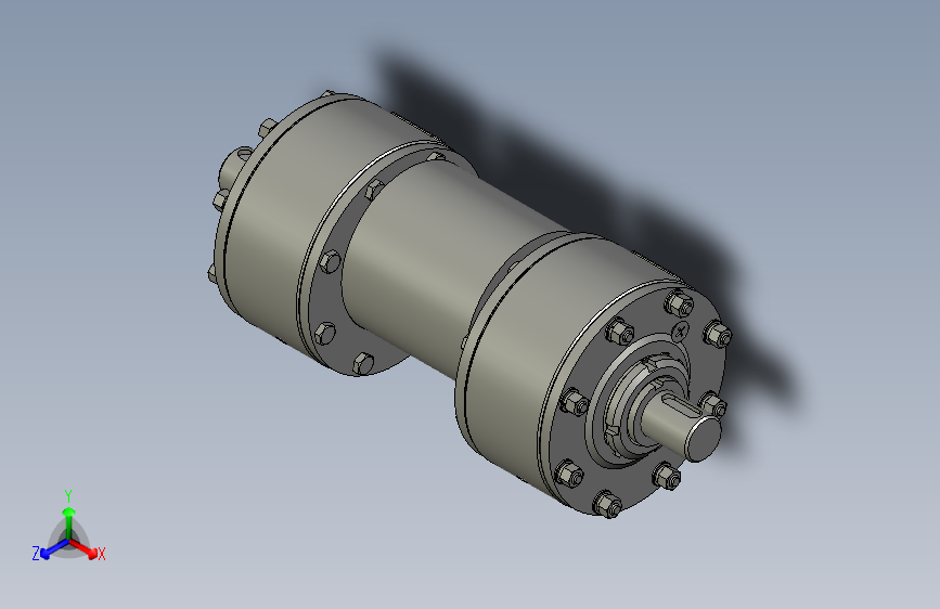 激振器振子总成装配体