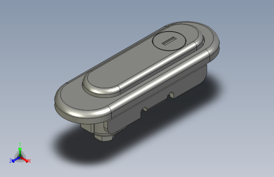 镜向门锁开孔尺寸63x24