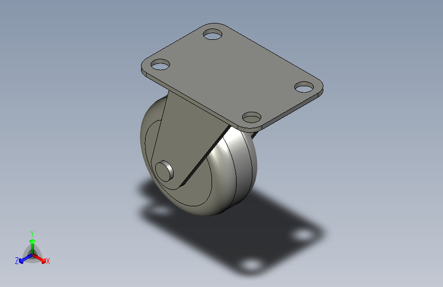 科胜脚轮PT-063-F03PU
