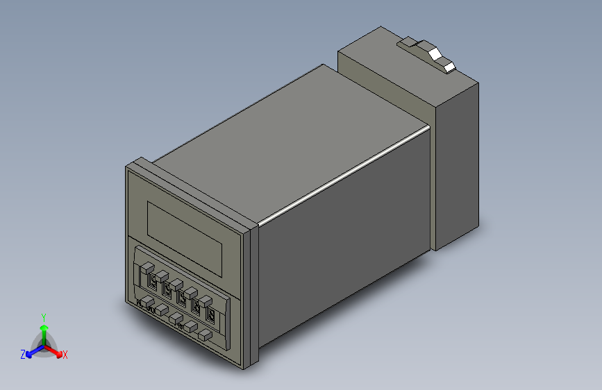 时间继电器开普KPOOT4S-8C-DC24数显时间继电器一开一闭