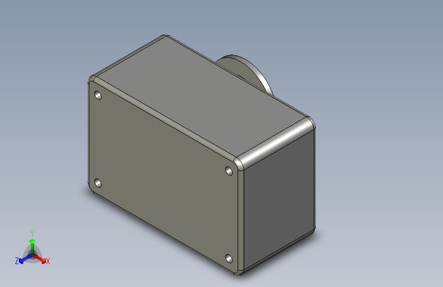 双孔操作BOX白色XAL-B02