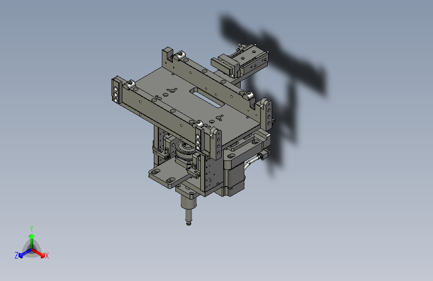 03-00ORC载具顶升定位机构B-08_下降位置