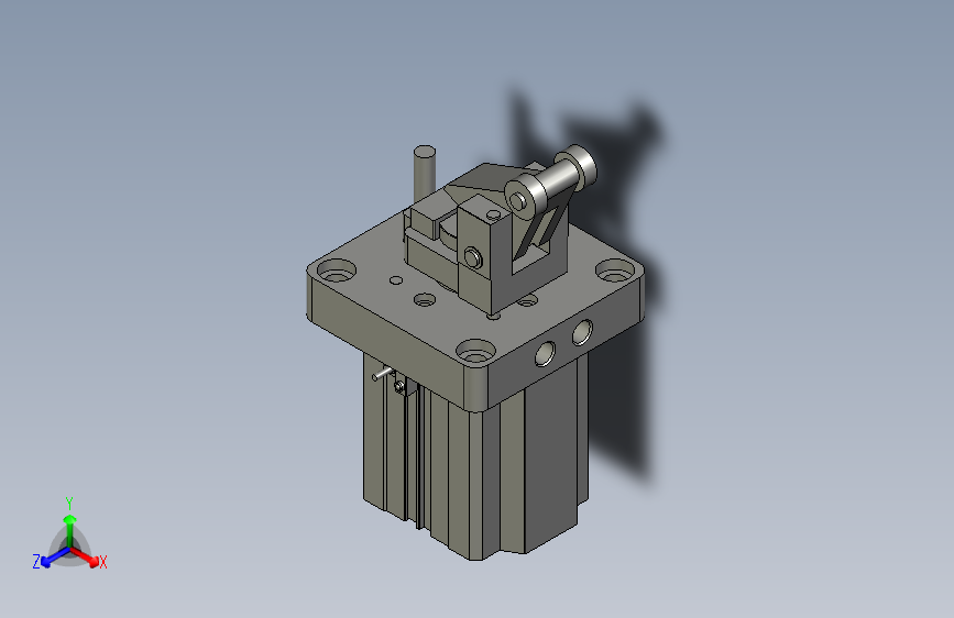 亚德客-阻挡气缸TWH63x30SKF