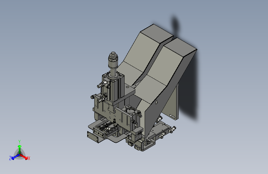 2018SOLIDWORKS0300Z剥外皮机构
