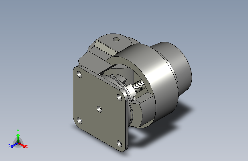 一体式脚轮GD-100F