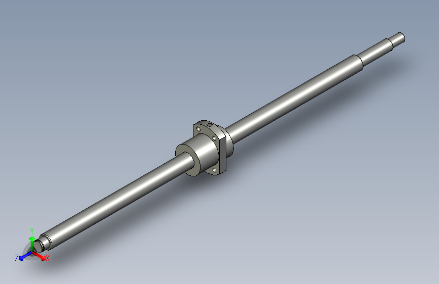 怡合达压扎滚珠丝杆LCS02-20-20-L570-F20-P122400